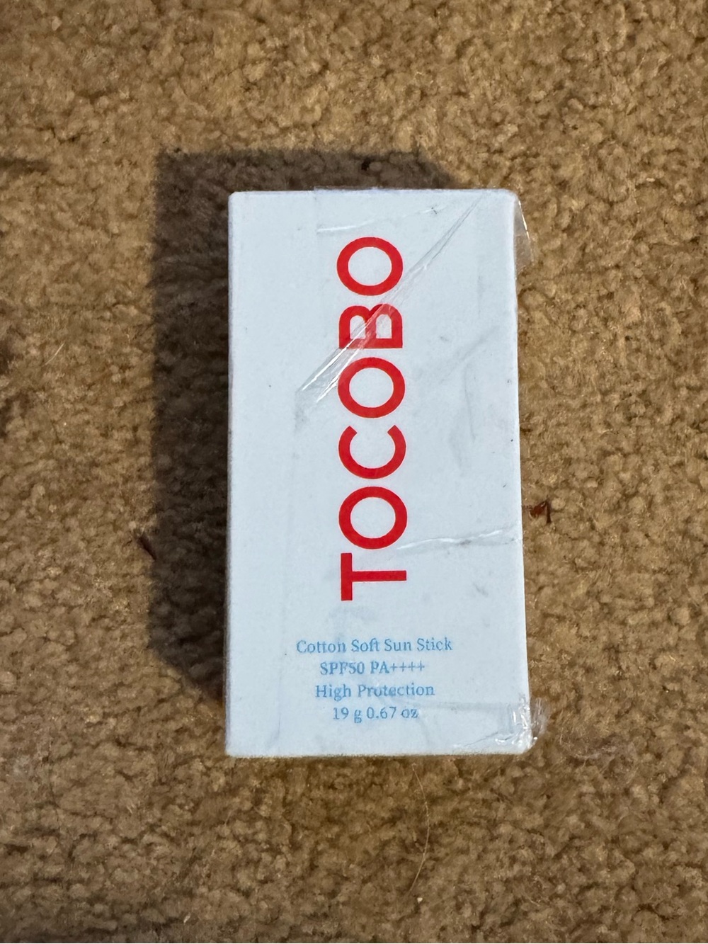 TOCOBO Cotton Soft Sun Stick SPF50+ PA++++